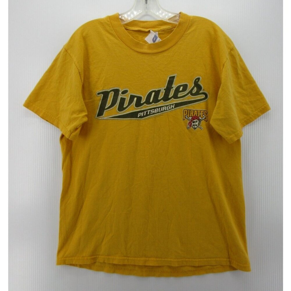 VINTAGE Pittsburgh Pirates Shirt Medium CSA Graphic T Tee Y2K MLB *